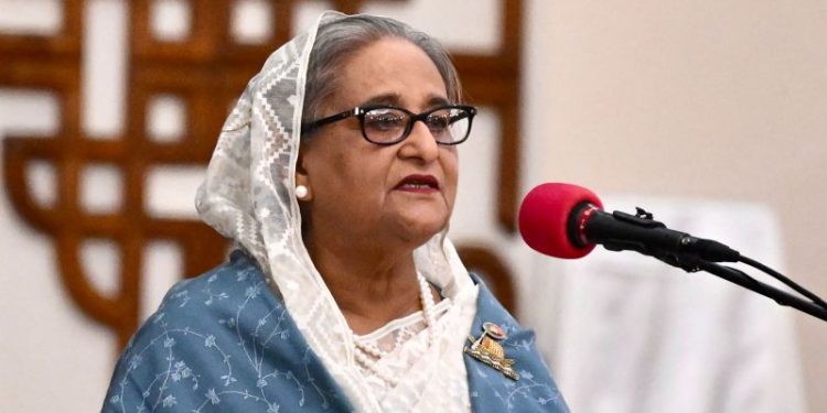 Exiled Bangladesh Prime Minister Sheikh Hasina’s party barred from election